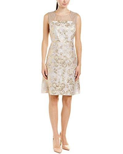 elie tahari women's vera dress, harvest, 4