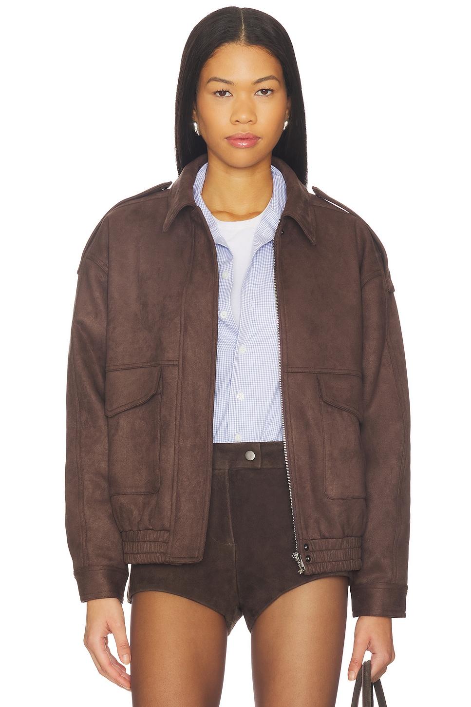 elio vegan suede jacket