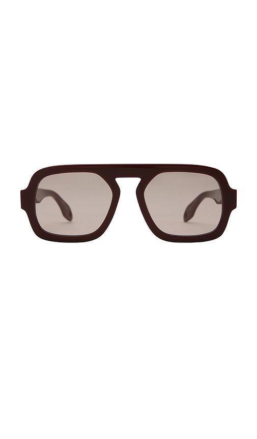 elisa johnson jane sunglasses in brown.