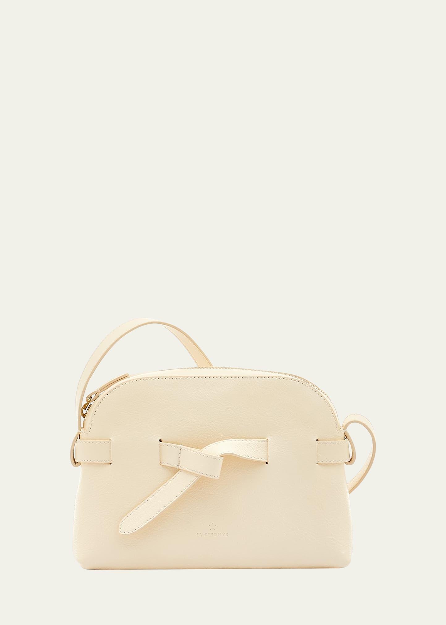elisa zip leather crossbody bag