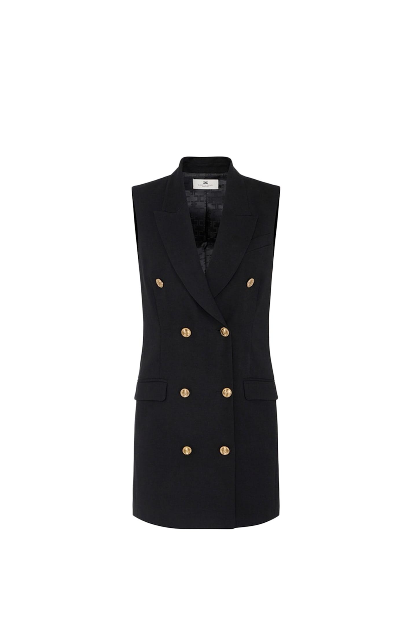 elisabetta franchi abito giacca smanicato