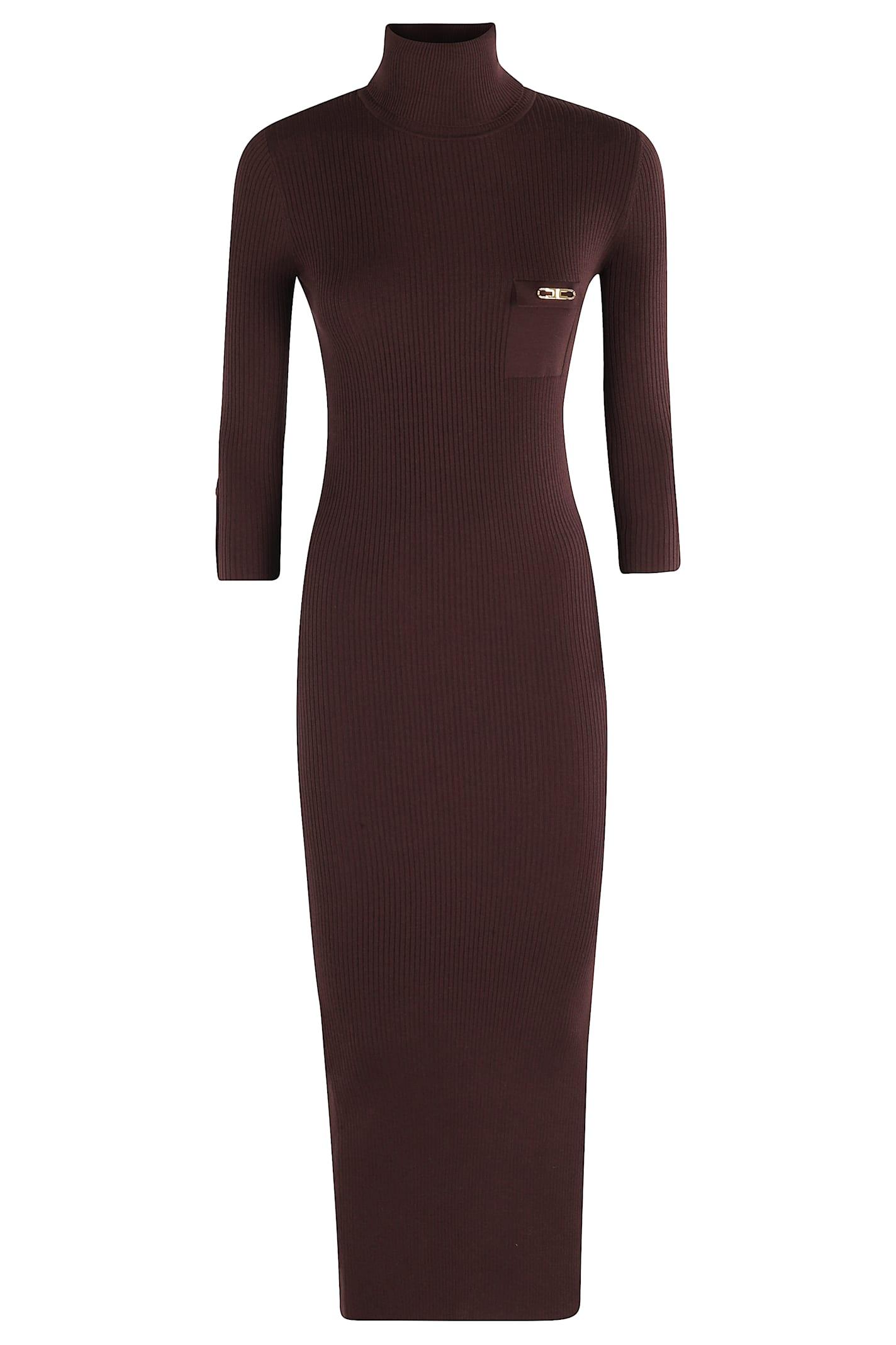 elisabetta franchi abito in maglia