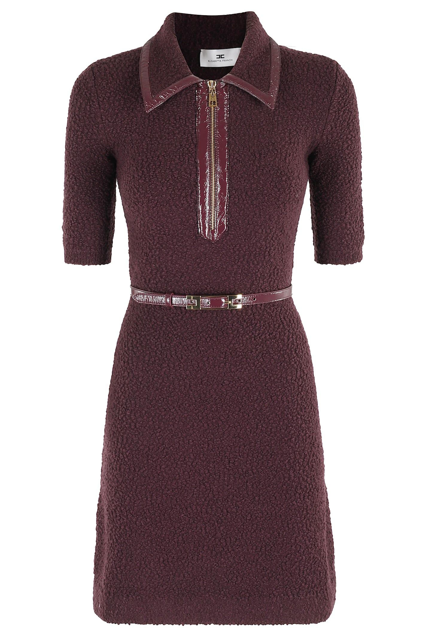 elisabetta franchi abito maglia