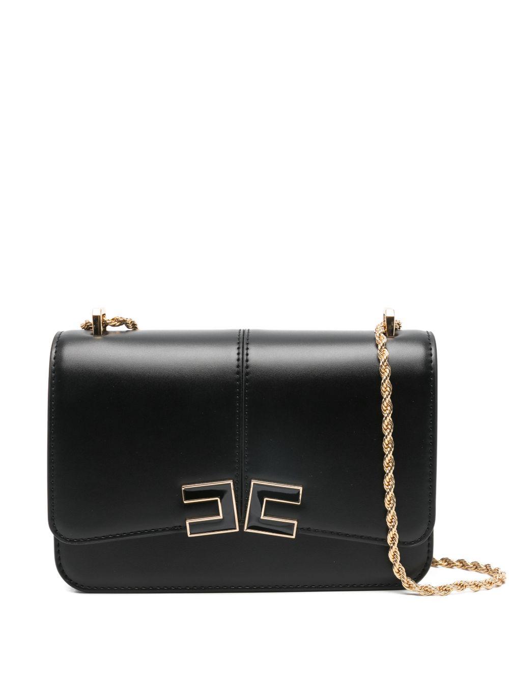 elisabetta franchi bags black polyurethane - women