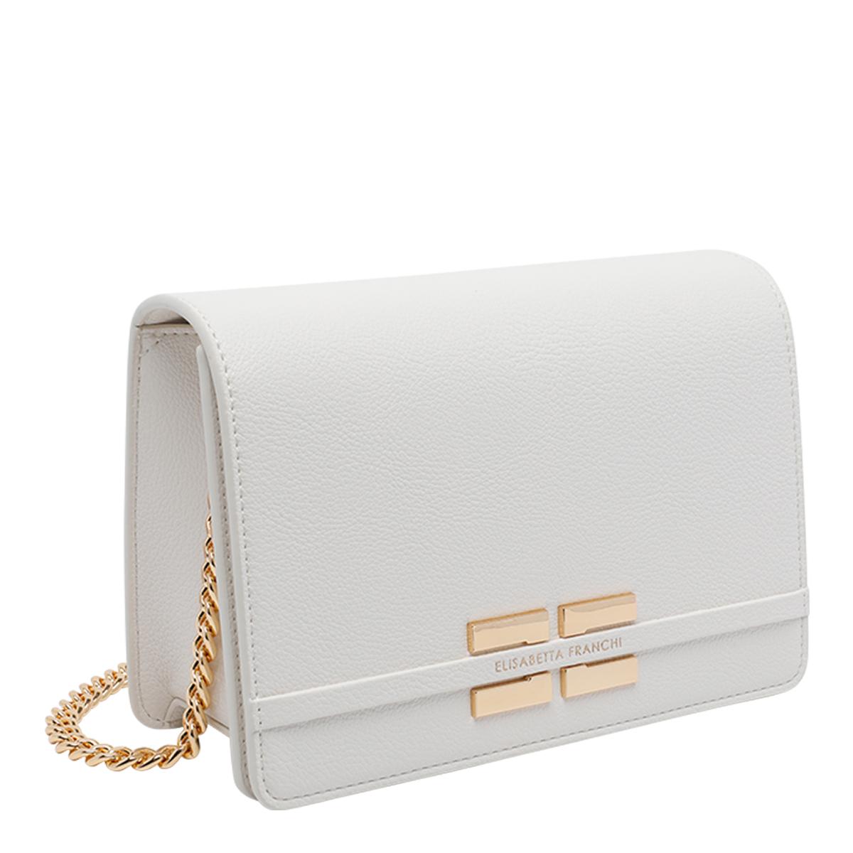 elisabetta franchi bags white - women