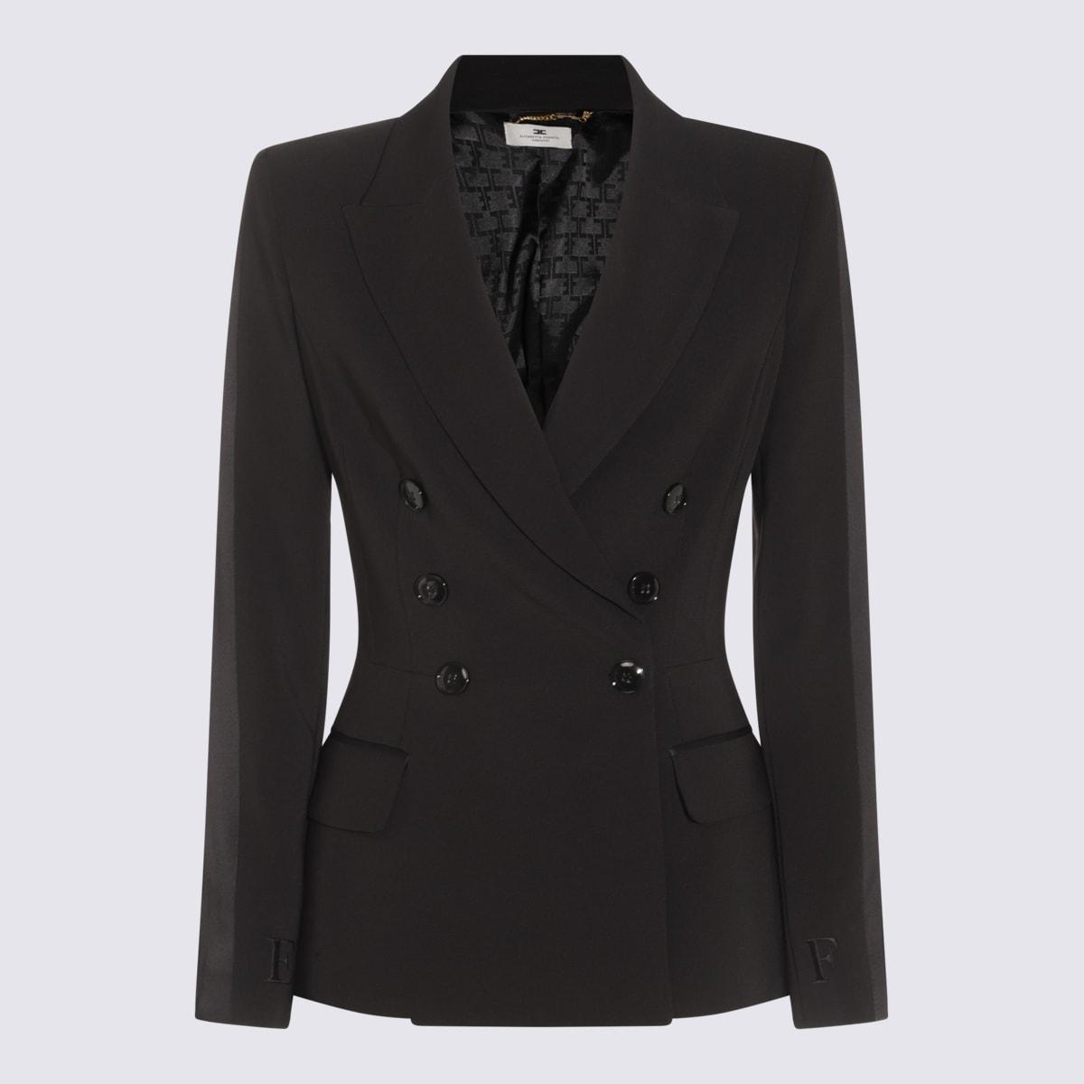 elisabetta franchi black blazer