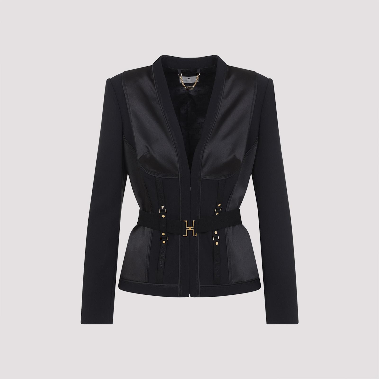 elisabetta franchi bondage jacket
