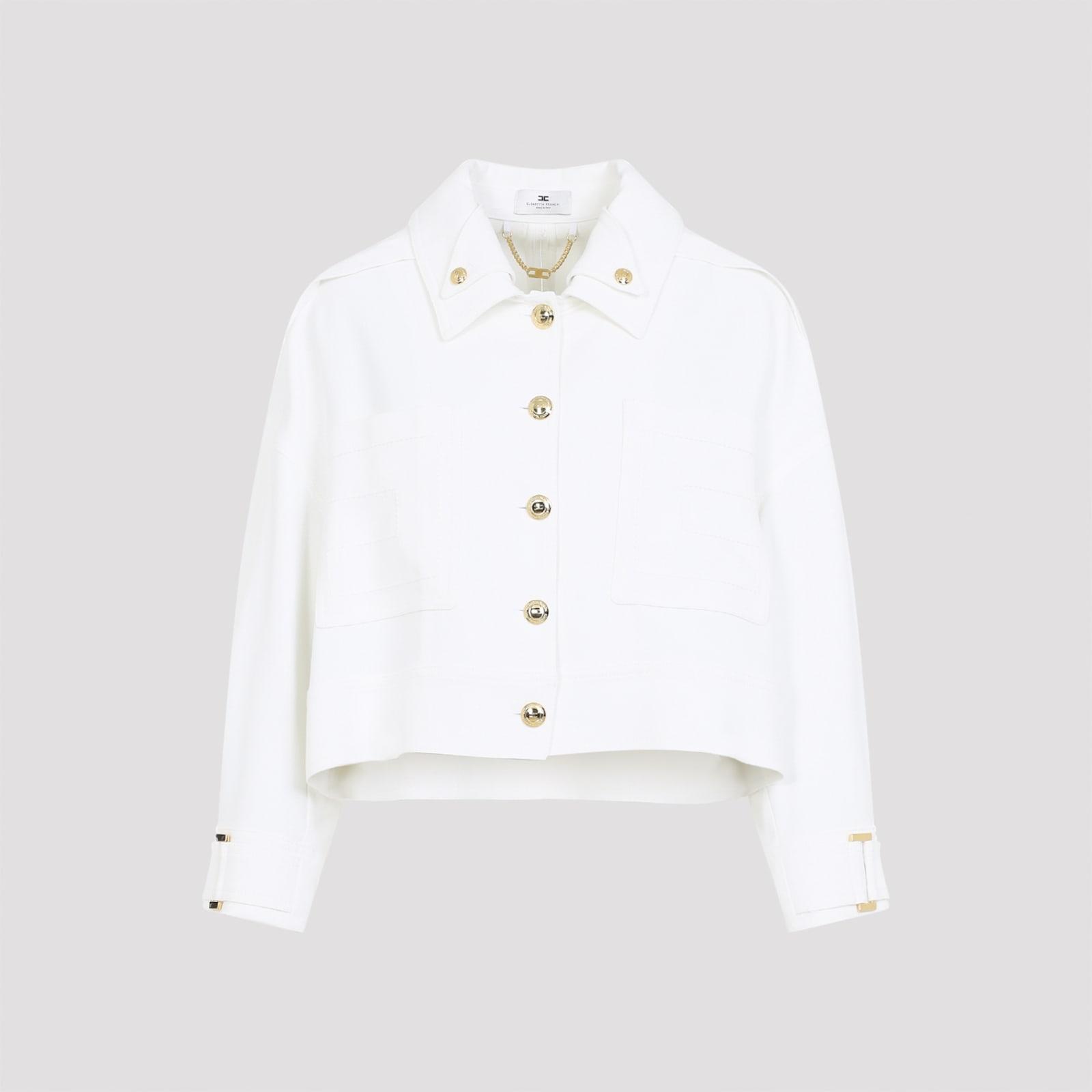 elisabetta franchi boxy jacket