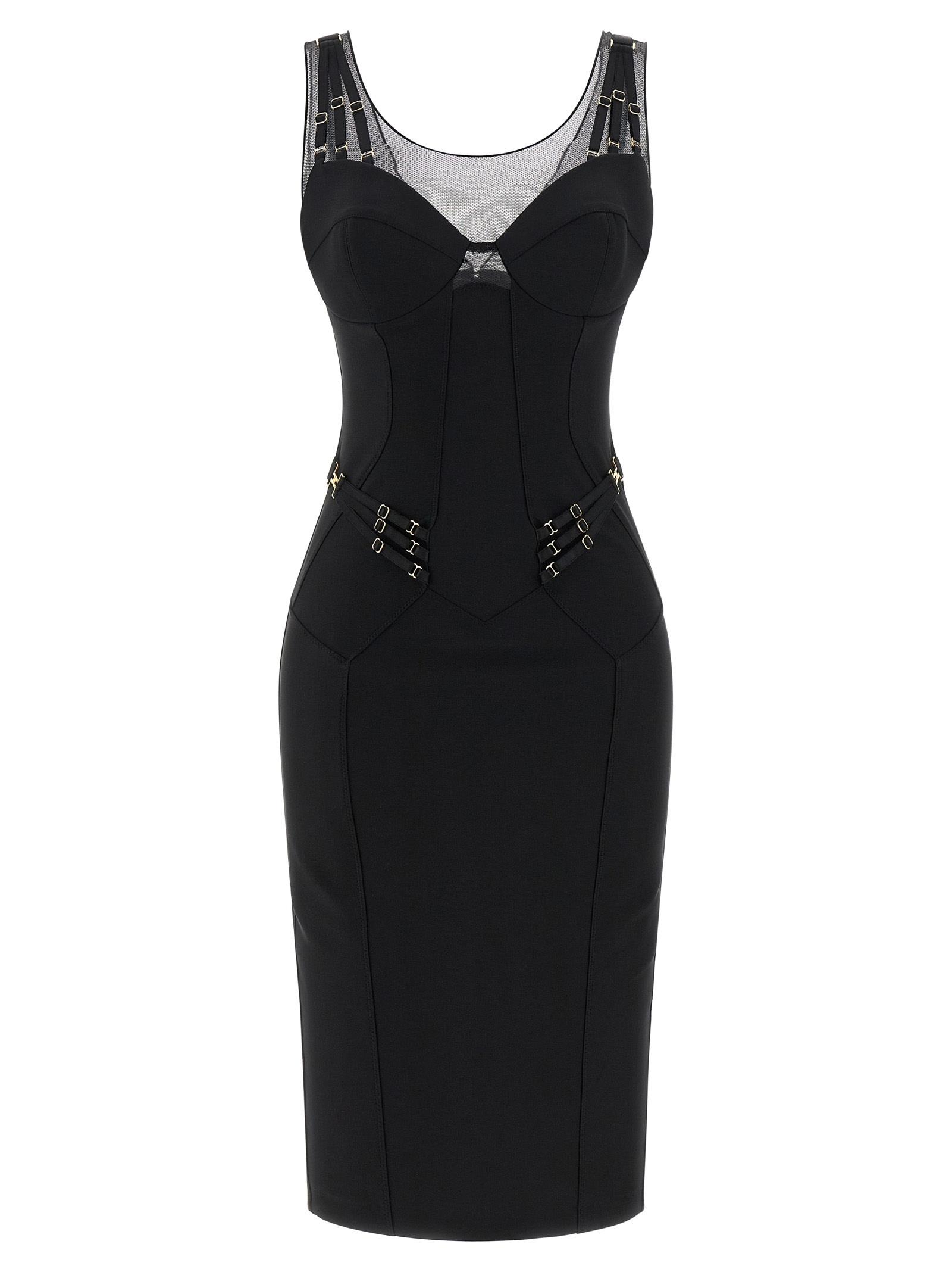elisabetta franchi corset dress