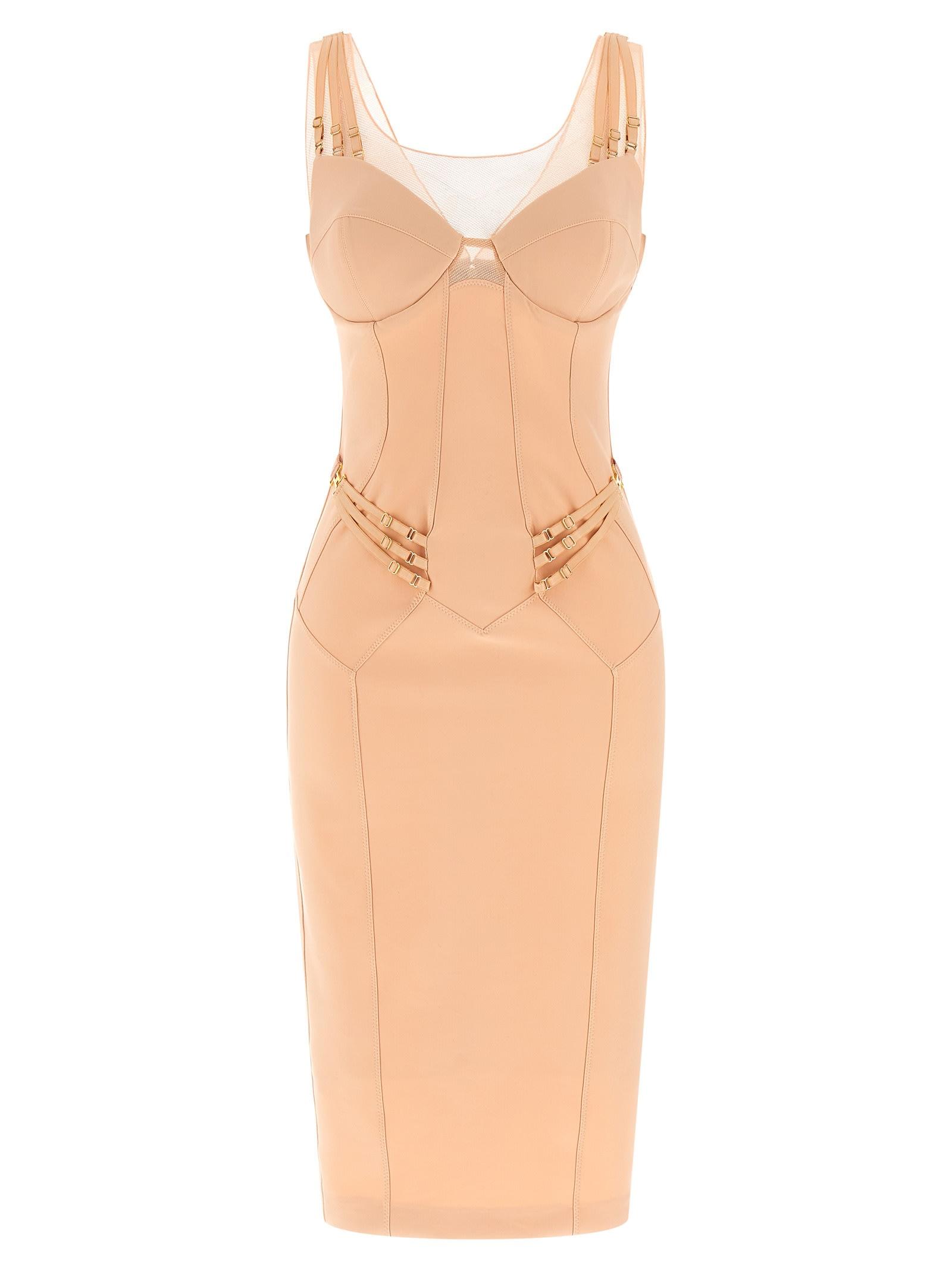 elisabetta franchi corset dress