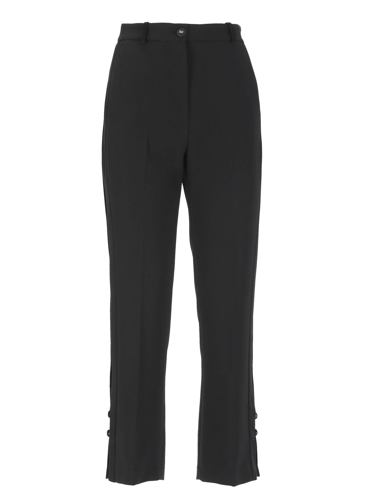 elisabetta franchi cropped flared trousers