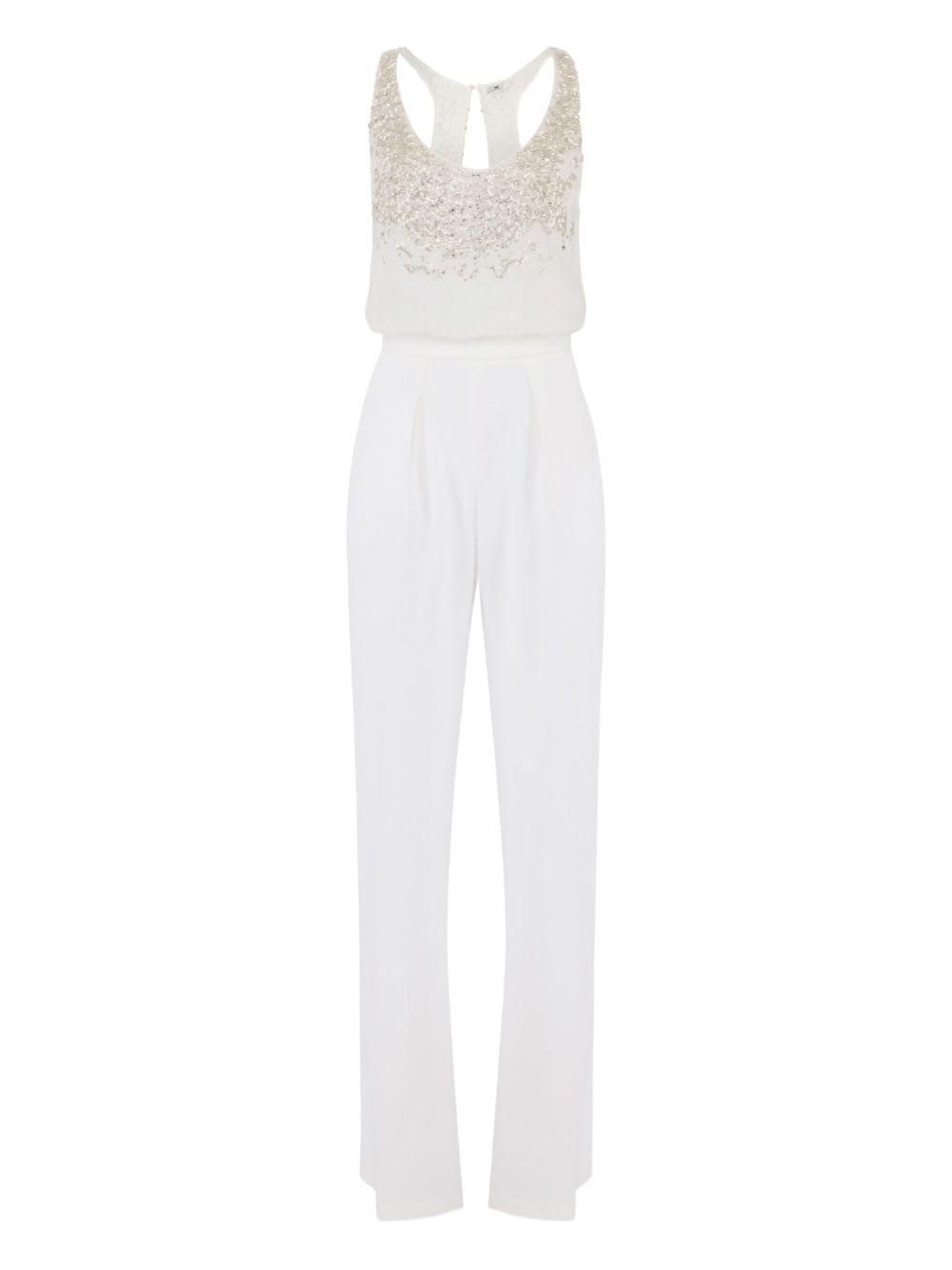 elisabetta franchi decorated jumpsuit