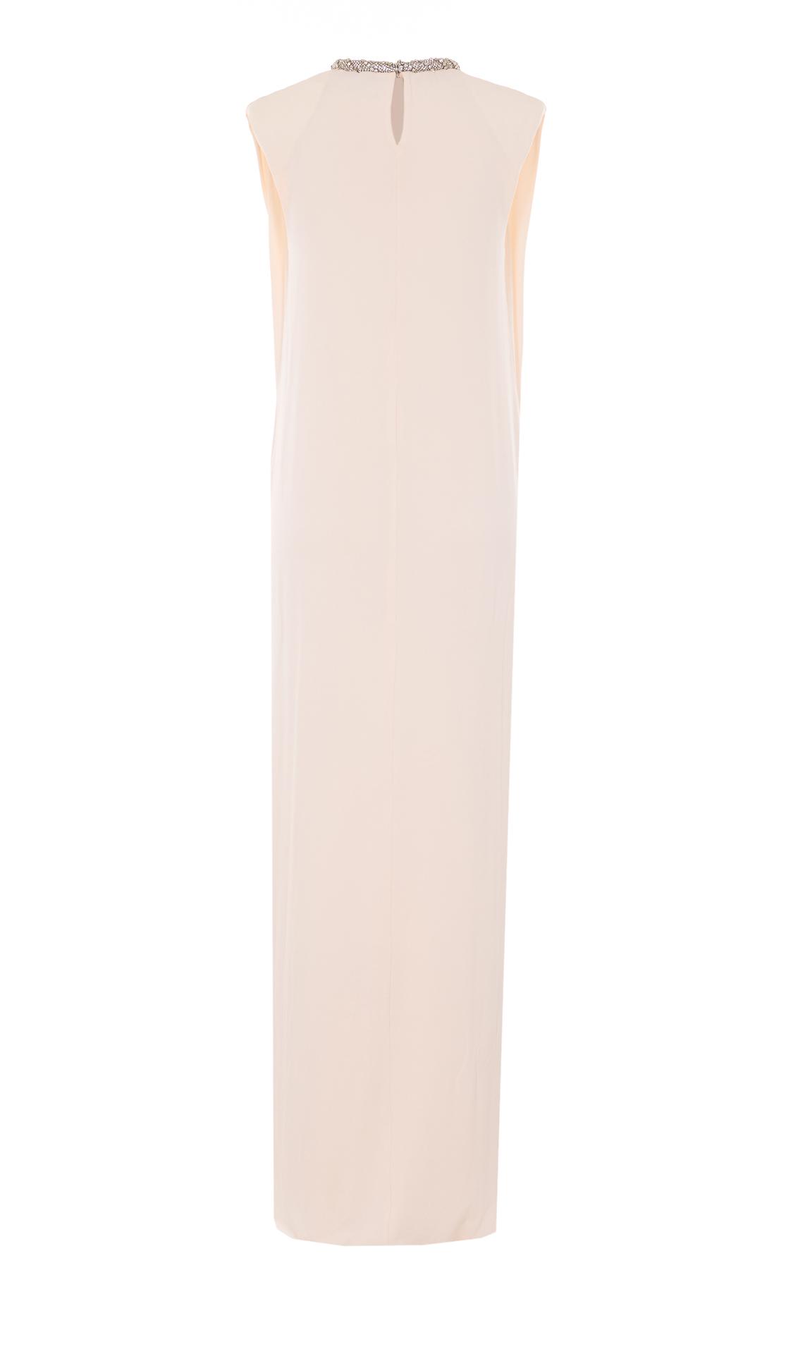 elisabetta franchi dresses beige acetate - women