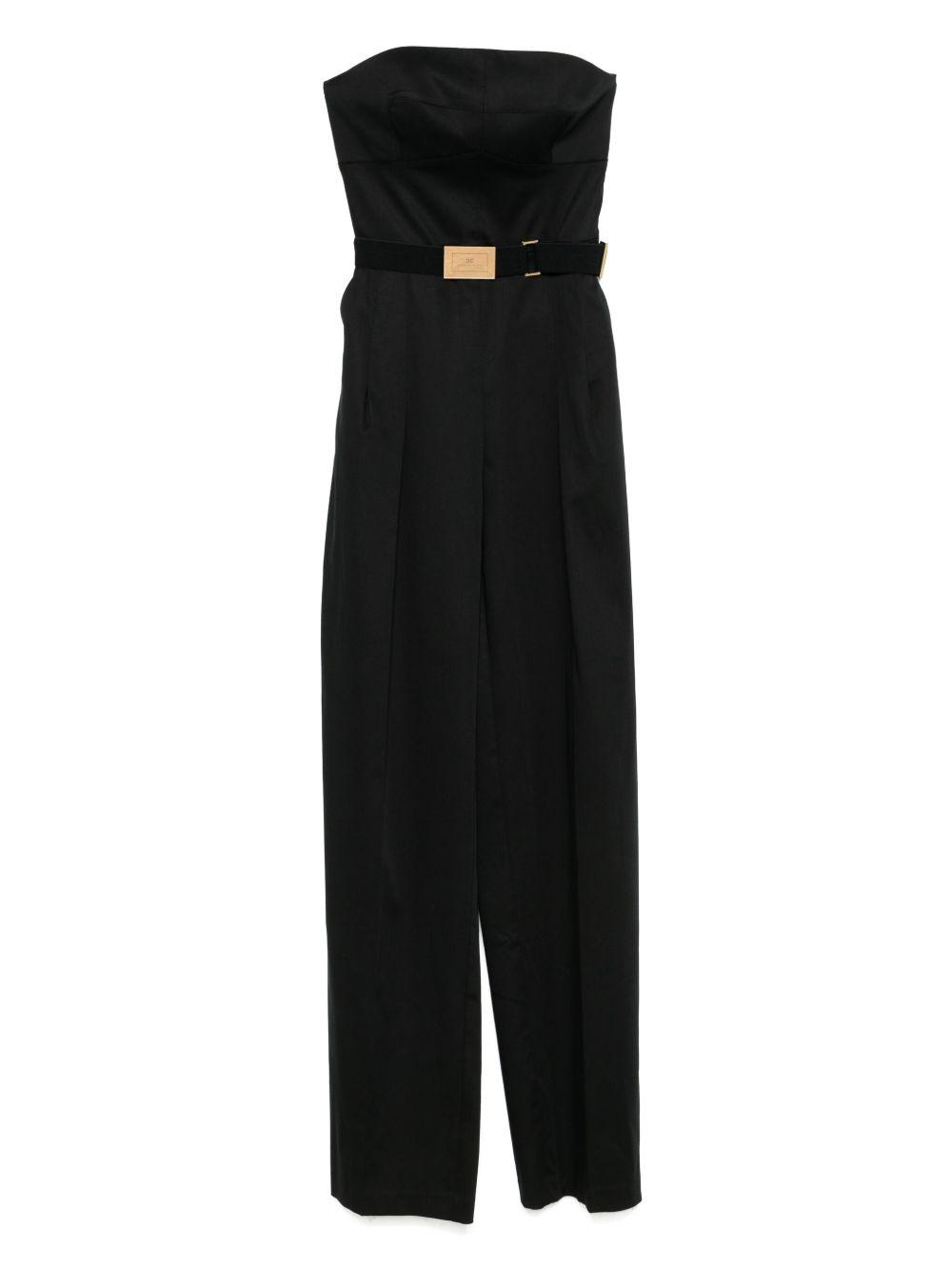 elisabetta franchi dresses black outer: lyocell - women