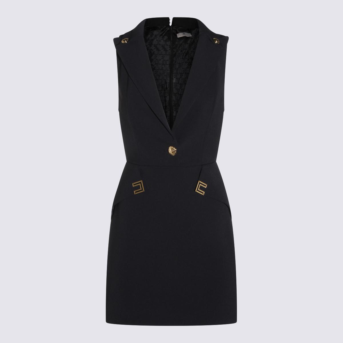 elisabetta franchi dresses black plea - women