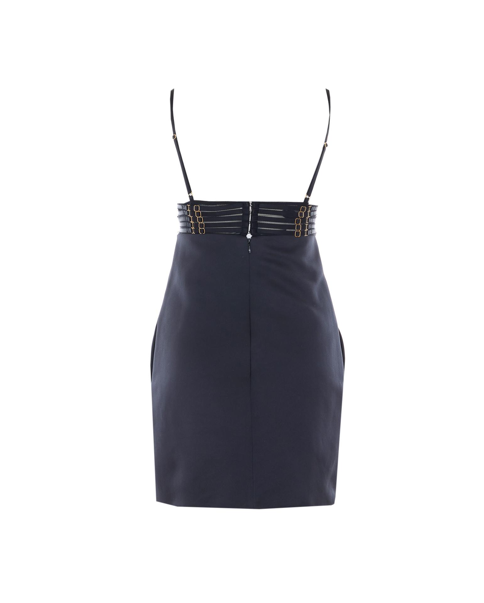 elisabetta franchi dresses black polyester - women