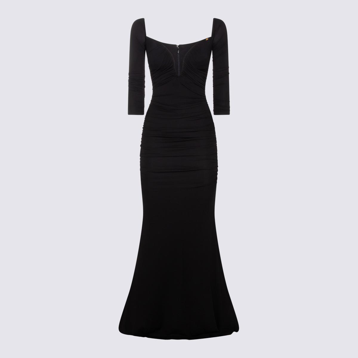 elisabetta franchi dresses black viea - women