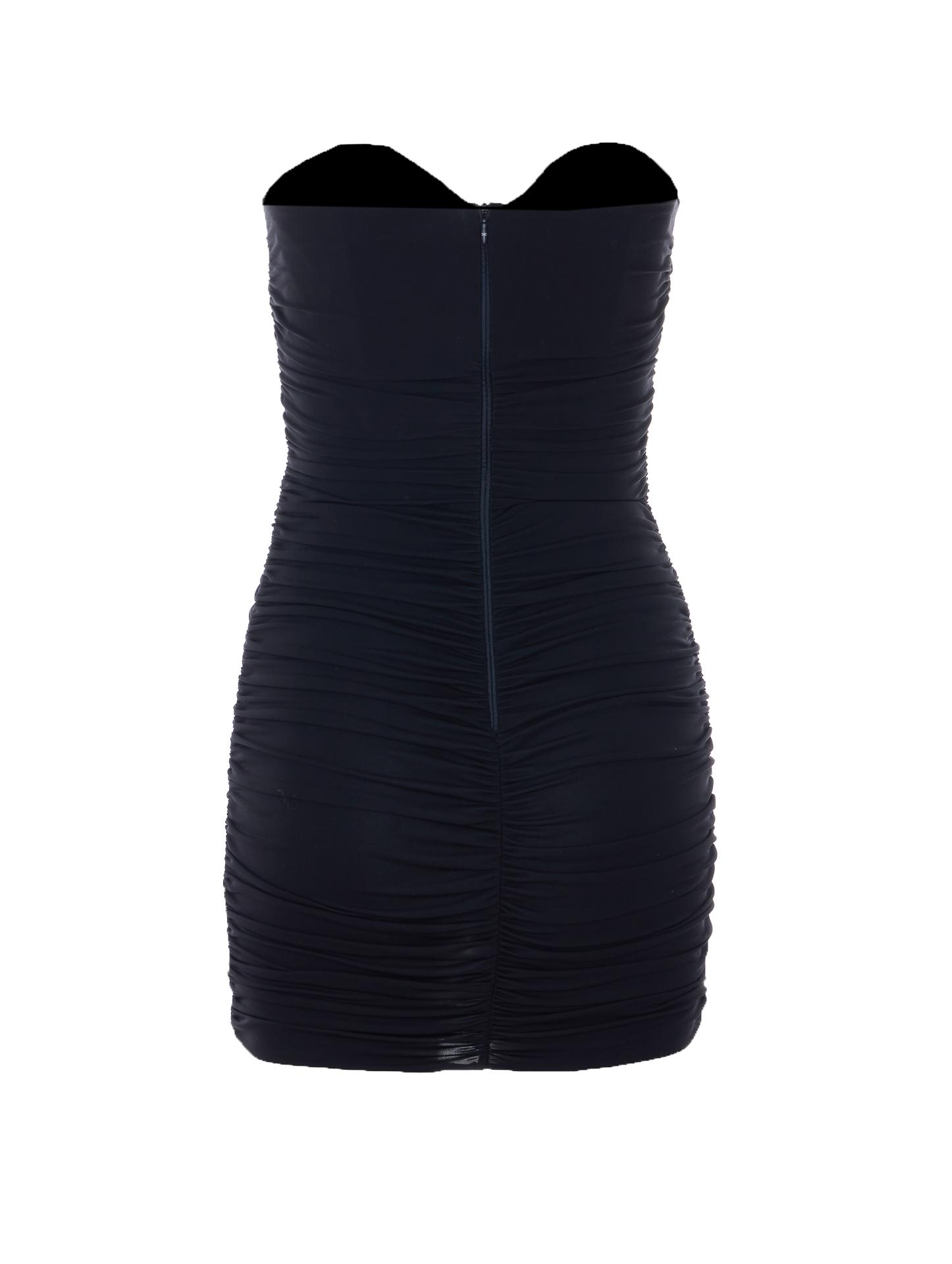 elisabetta franchi dresses black viscose - women