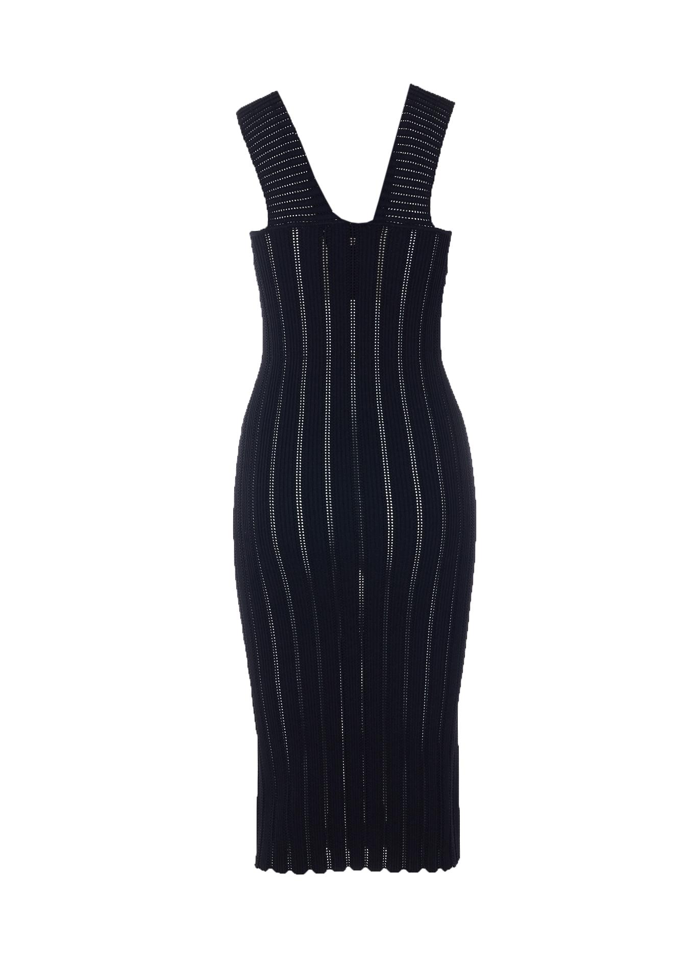 elisabetta franchi dresses black viscose - women