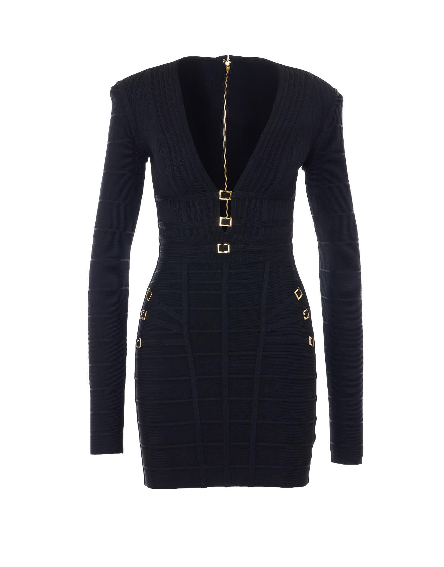 elisabetta franchi dresses black viscose - women