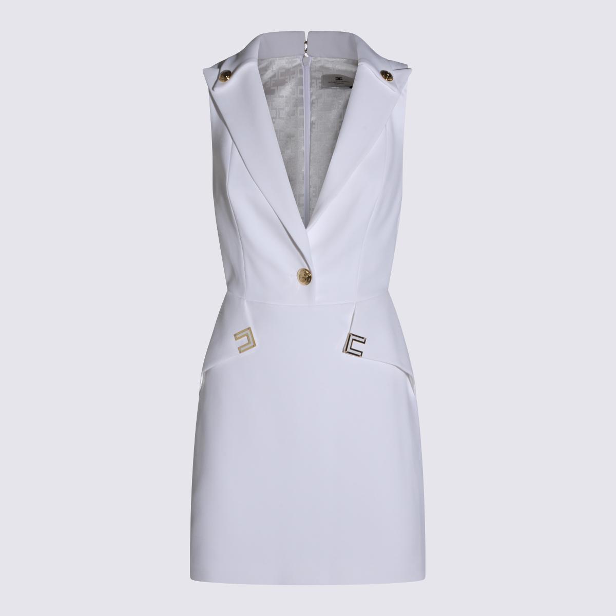 elisabetta franchi dresses ivory plea - women