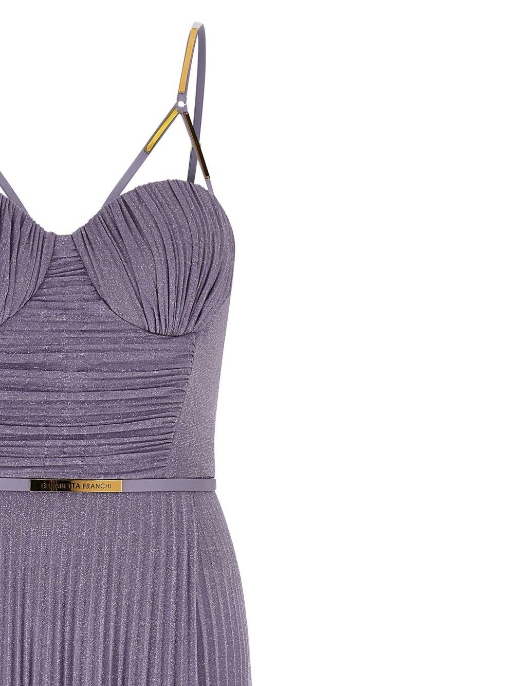 elisabetta franchi dresses lillà viplpaea - women