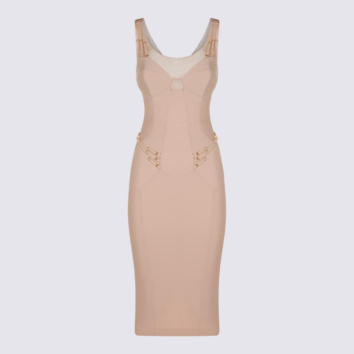 elisabetta franchi dresses nude paea - women