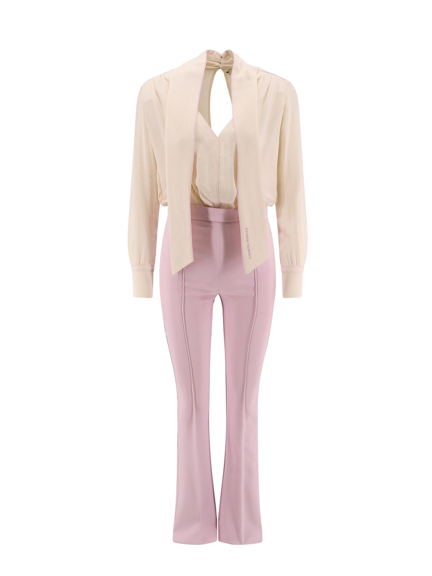 elisabetta franchi dresses purple viscosa - women