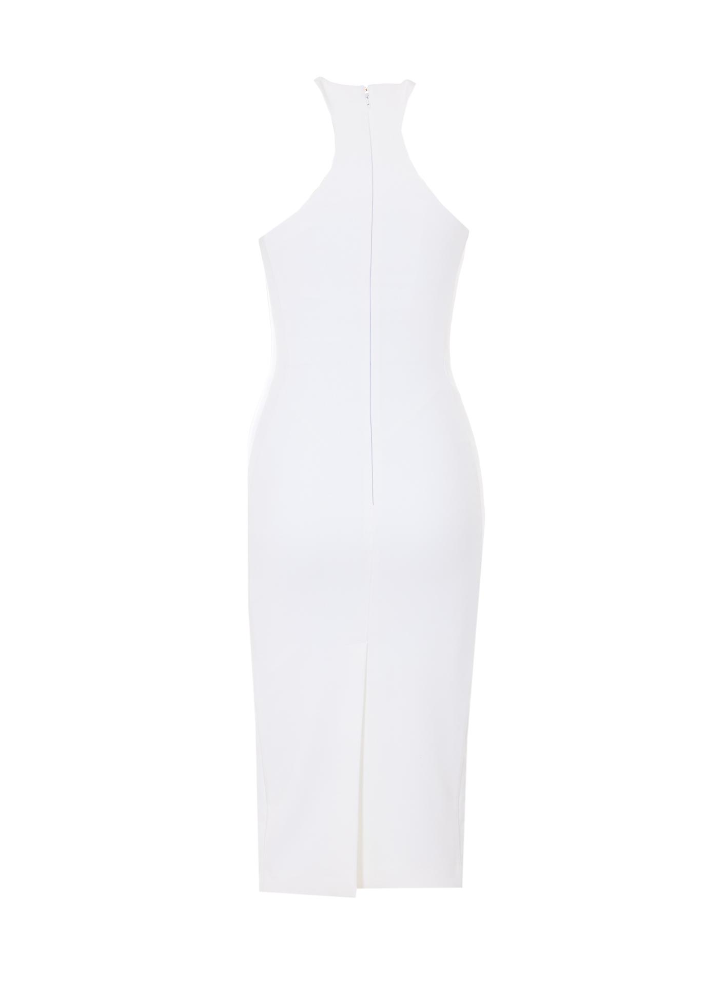 elisabetta franchi dresses white polyester - women