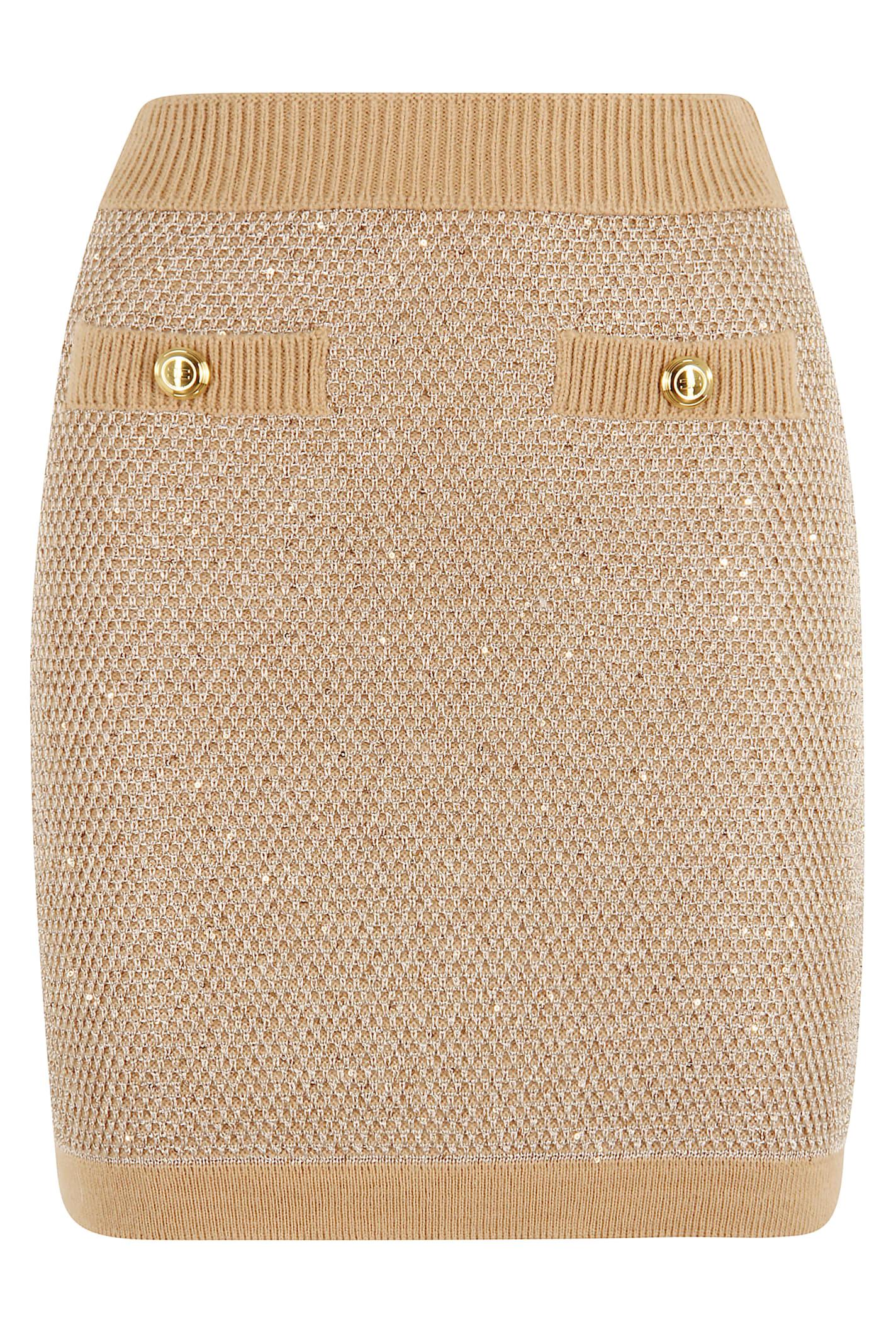 elisabetta franchi gonna di maglia