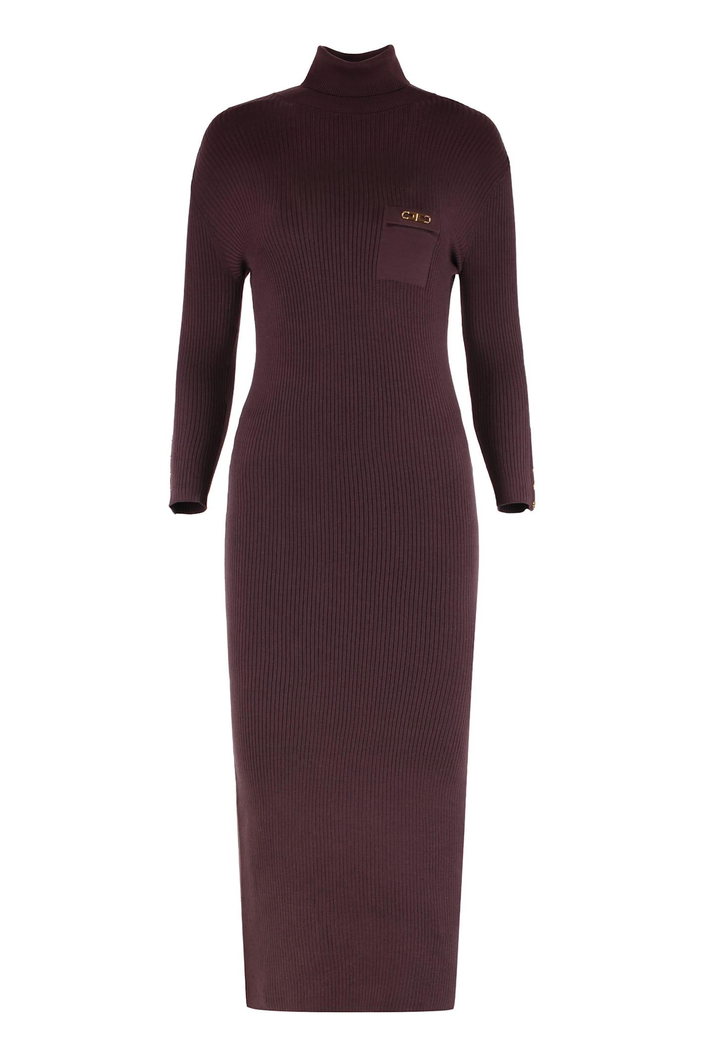 elisabetta franchi i live in ribbed knit.