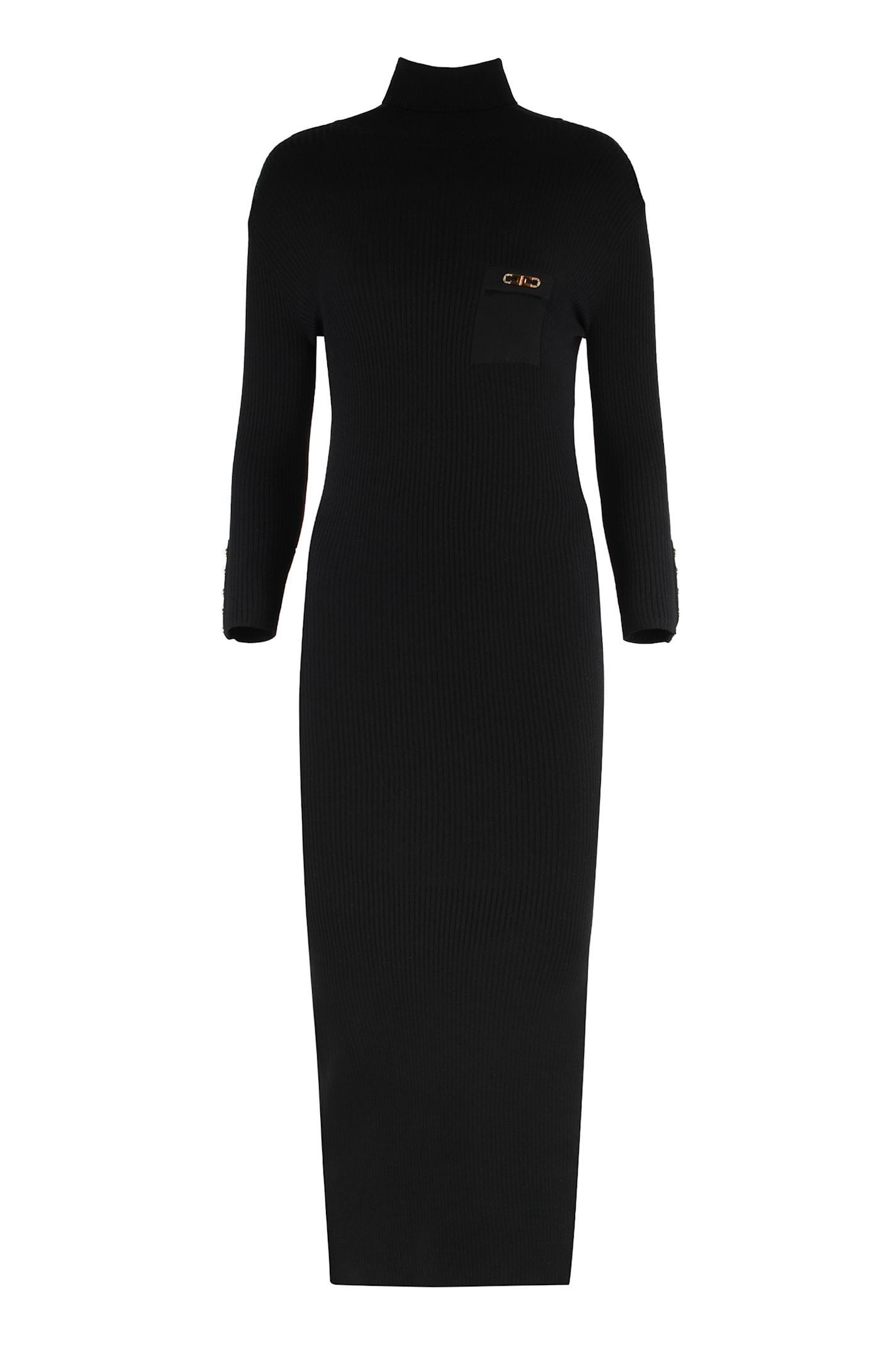 elisabetta franchi i live in ribbed knit.