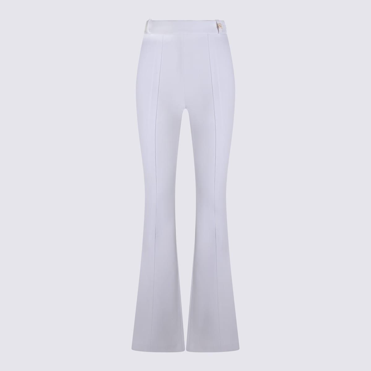 elisabetta franchi ivory pants