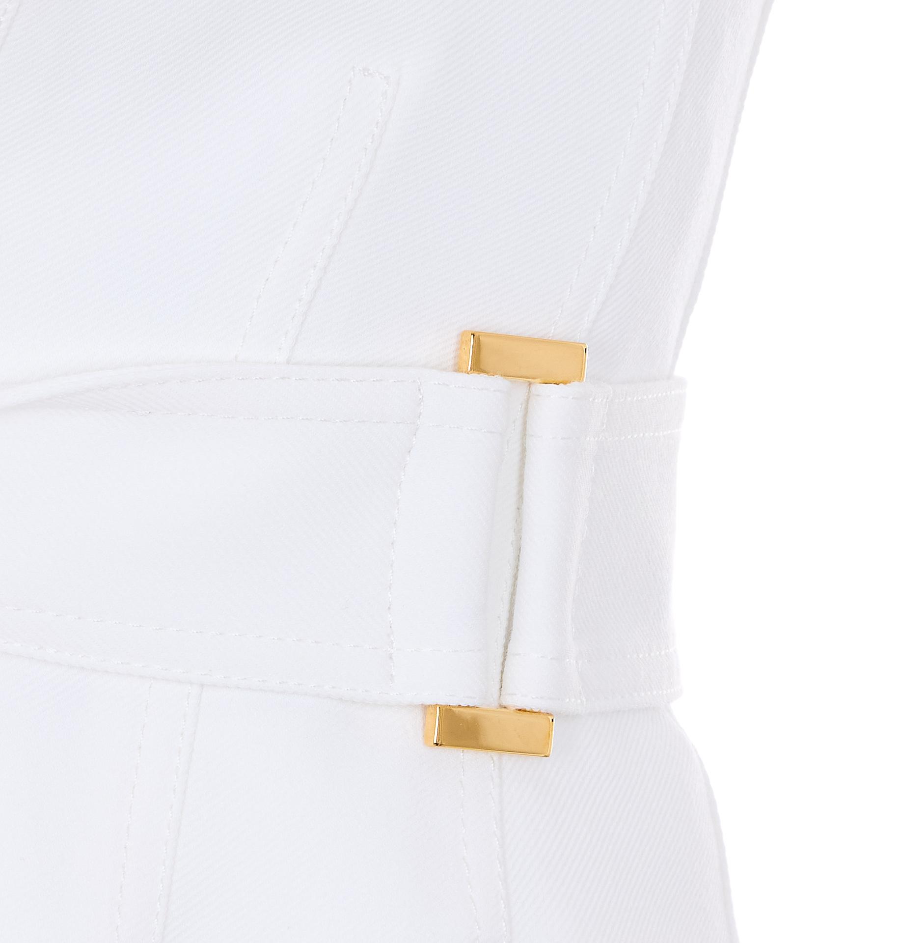 elisabetta franchi jackets white viscose - women