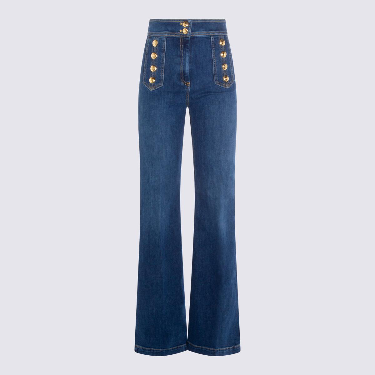 elisabetta franchi jeans blue colyemea - women