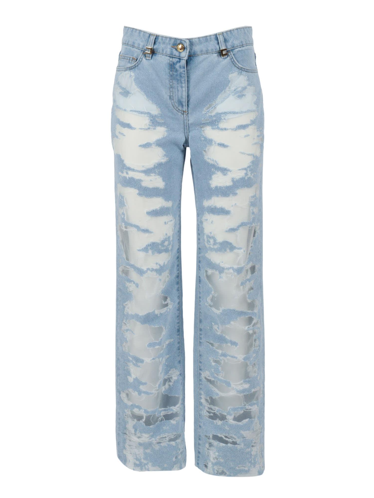 elisabetta franchi jeans-style trousers