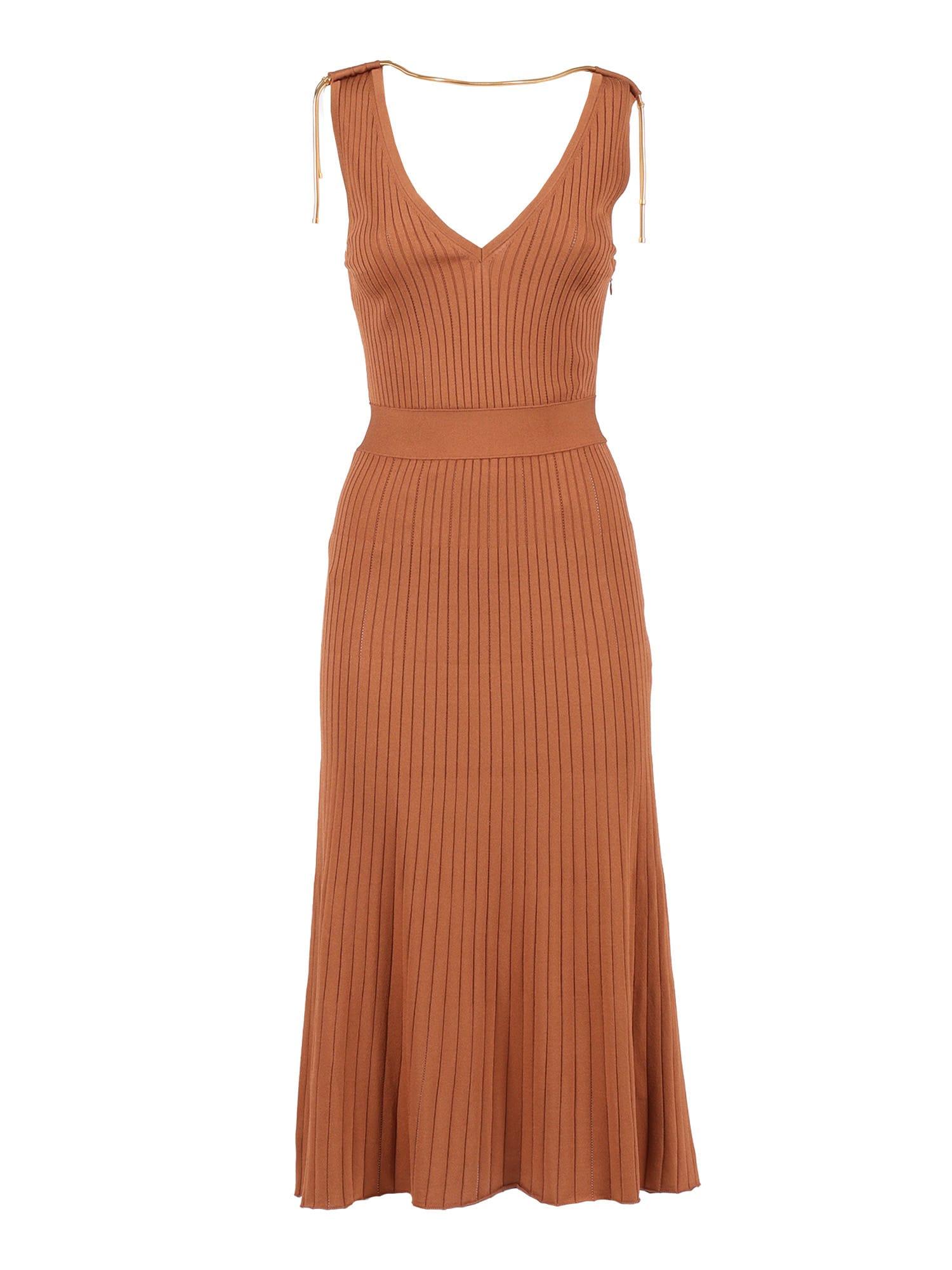 elisabetta franchi knit dress