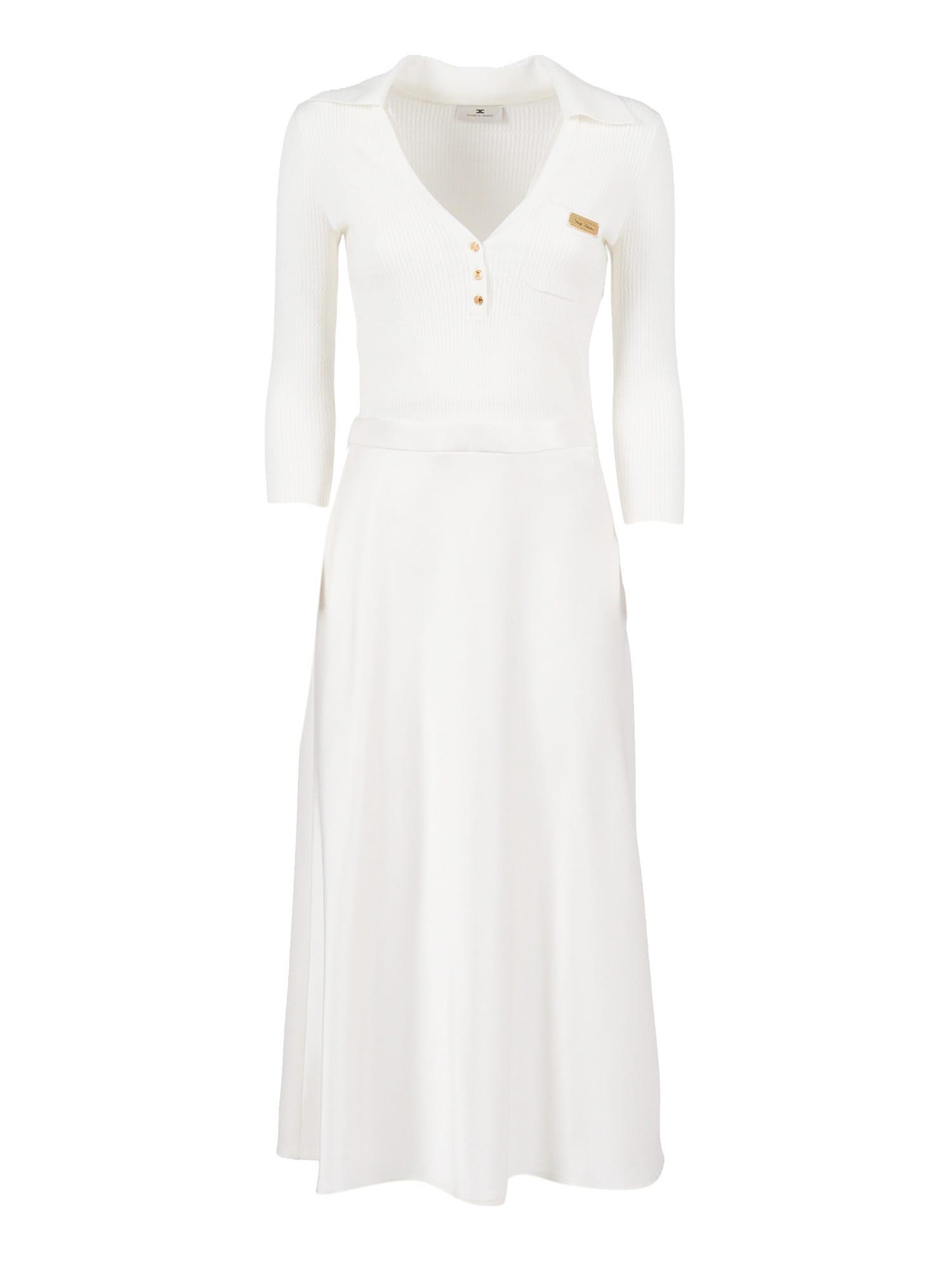 elisabetta franchi knit dress
