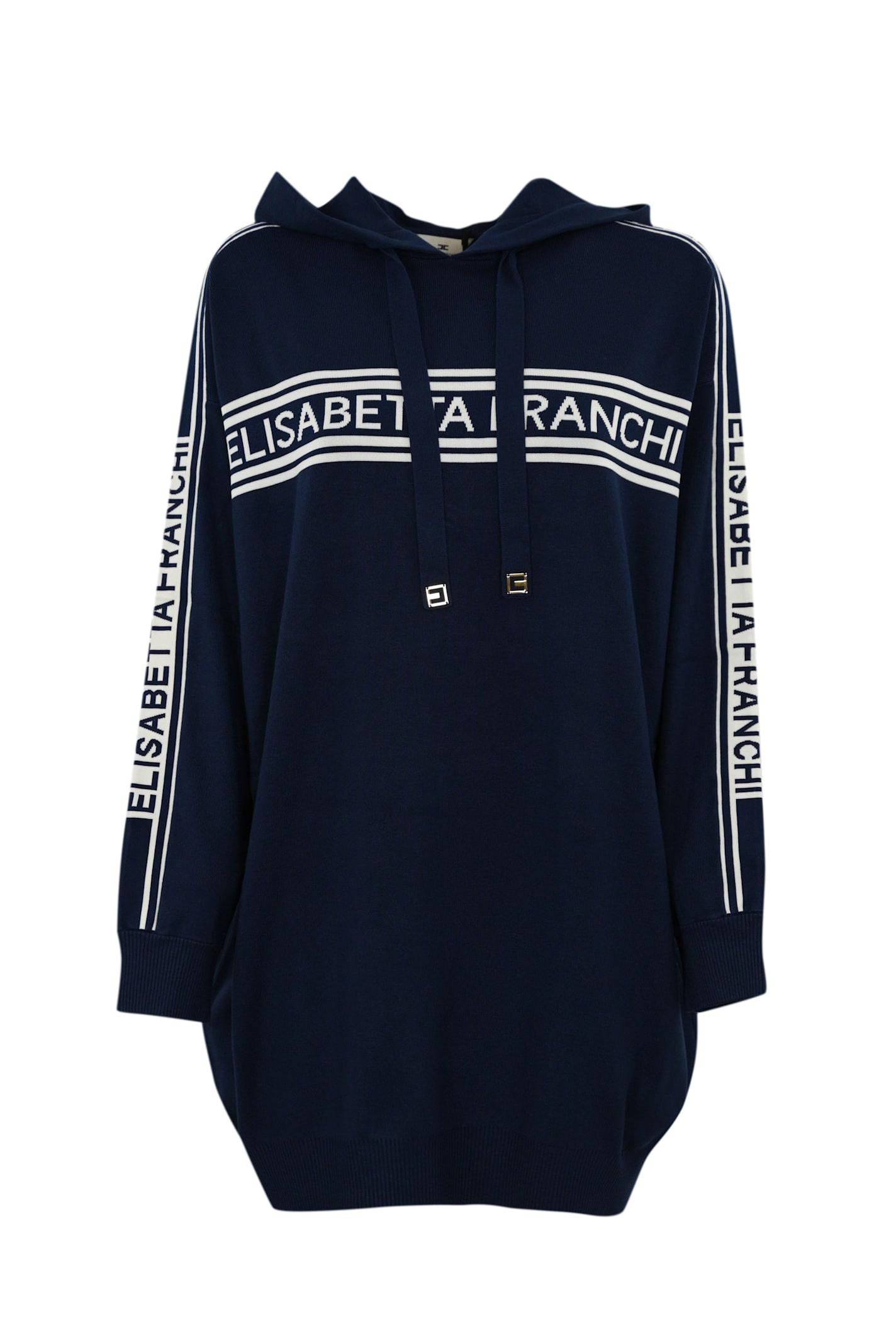 elisabetta franchi knitted dress