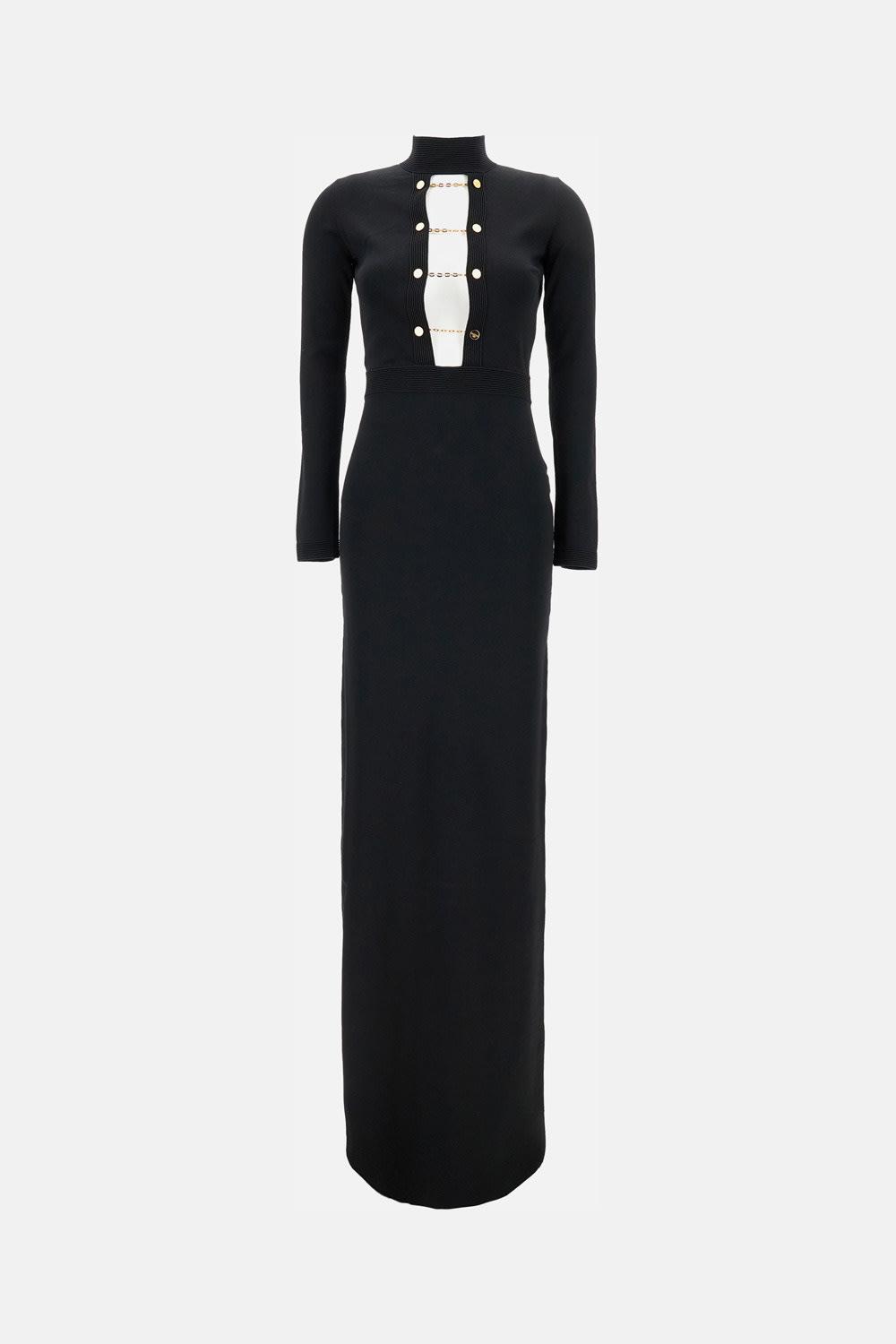 elisabetta franchi knitted dress