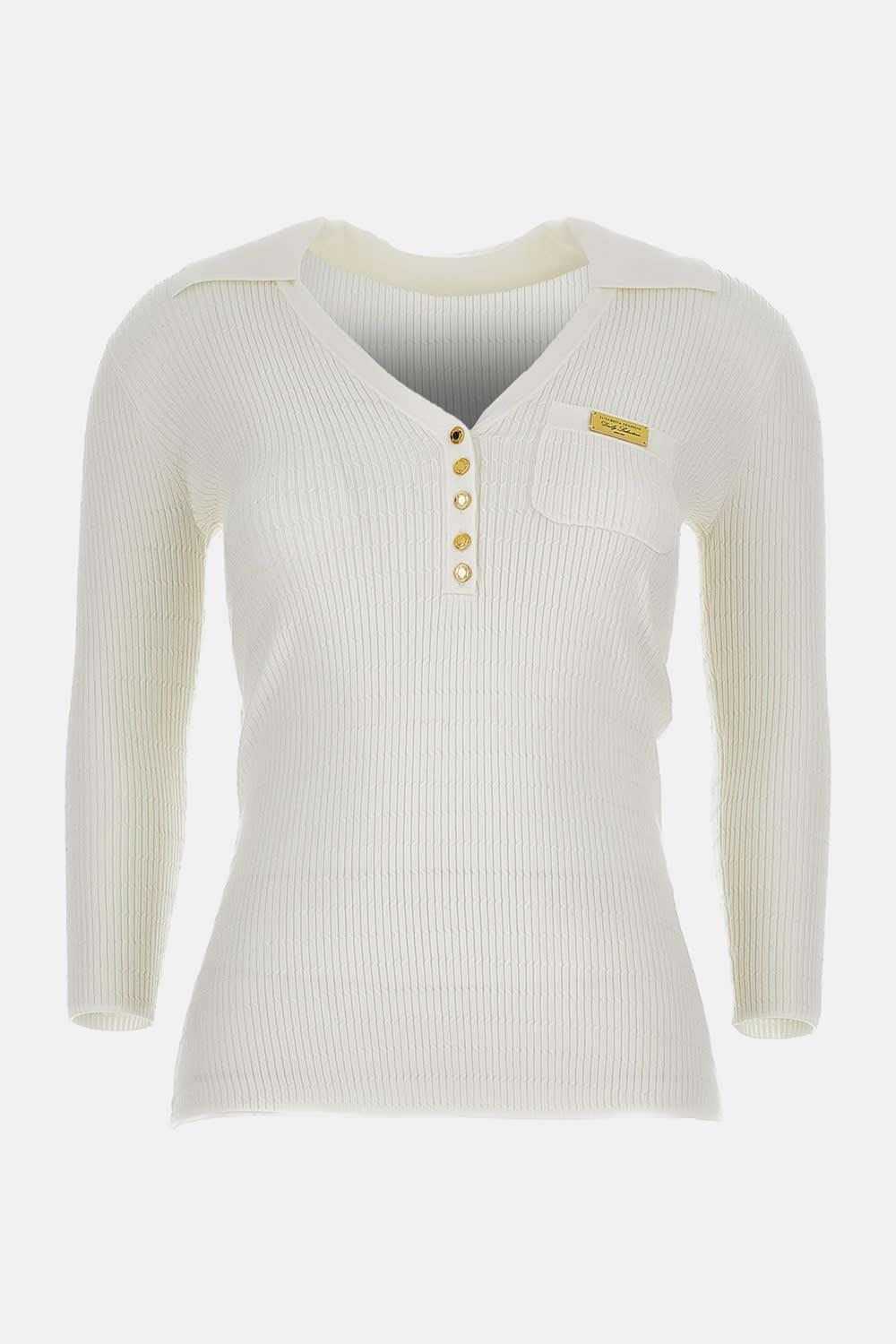 elisabetta franchi knitted sweater