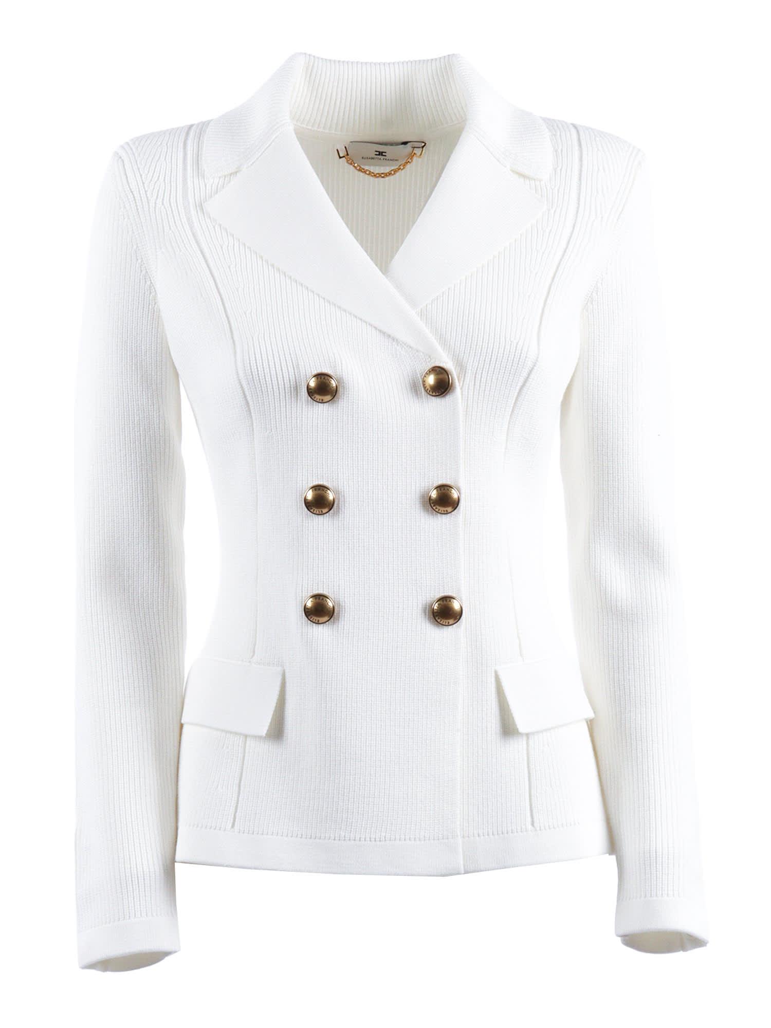 elisabetta franchi knitted top