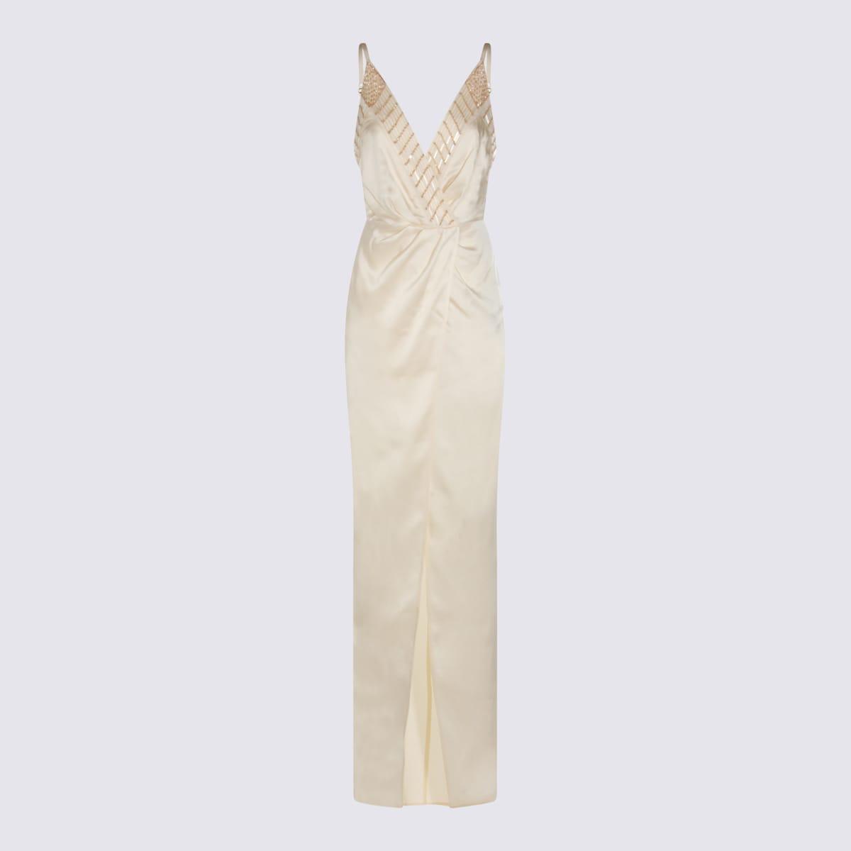 elisabetta franchi light beige dress