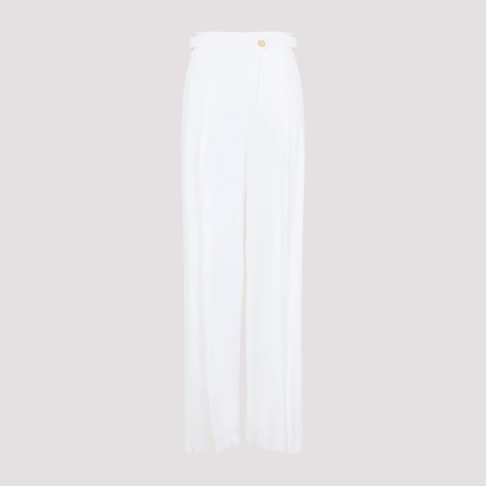 elisabetta franchi linen pants