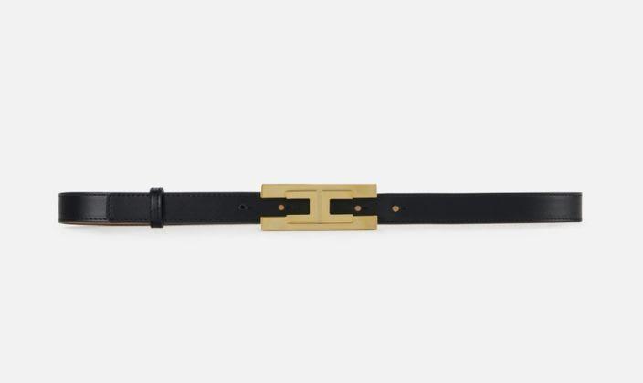elisabetta franchi logo belt