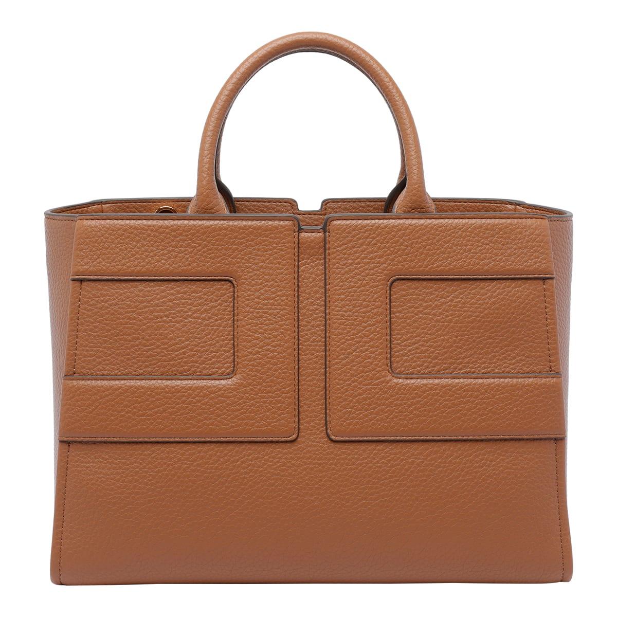 elisabetta franchi logo handbag