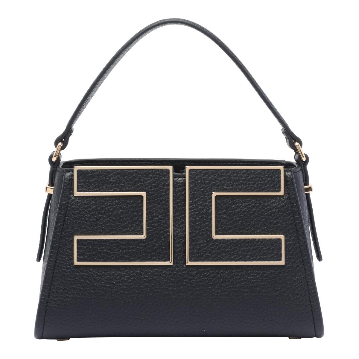 elisabetta franchi logo handbag