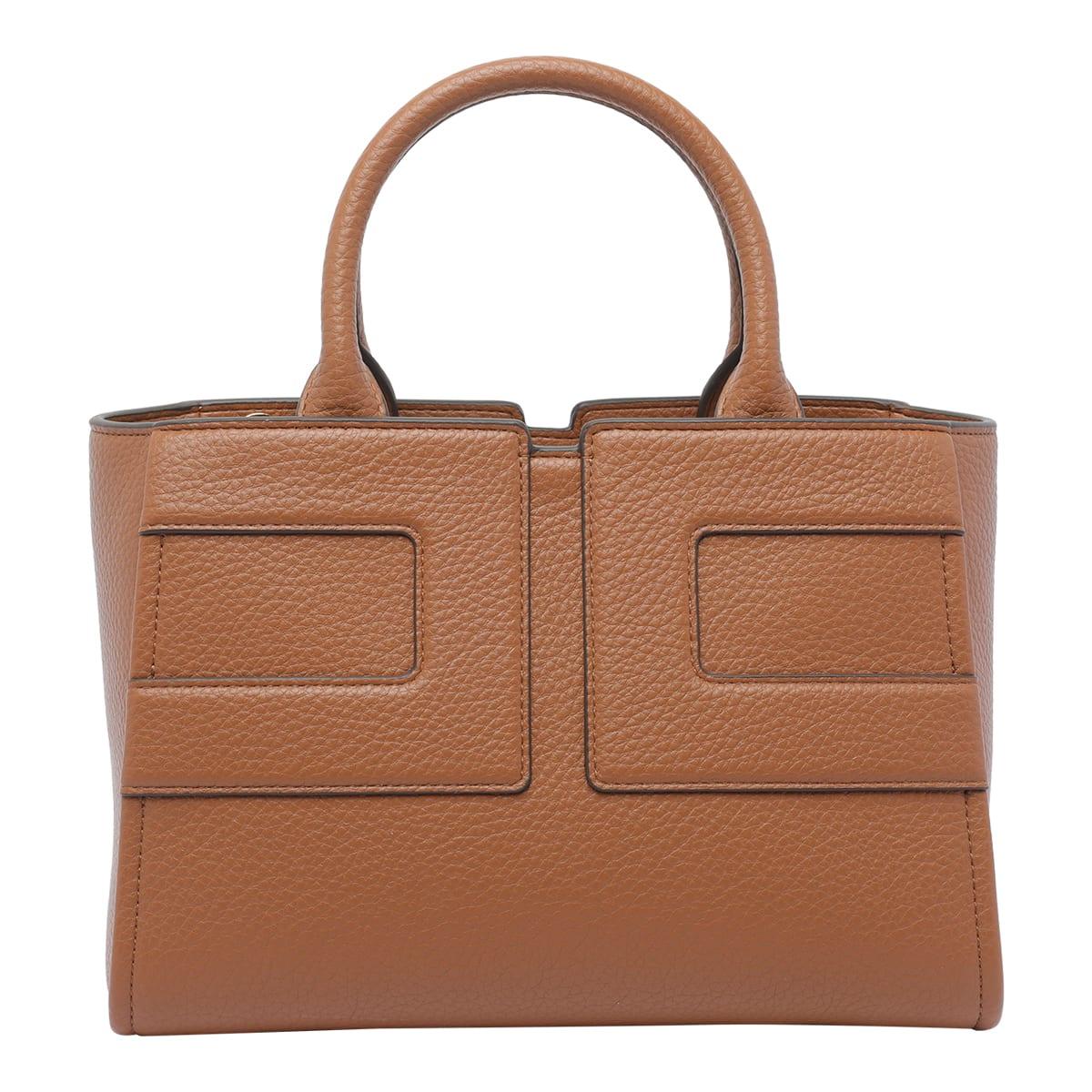 elisabetta franchi logo handbag