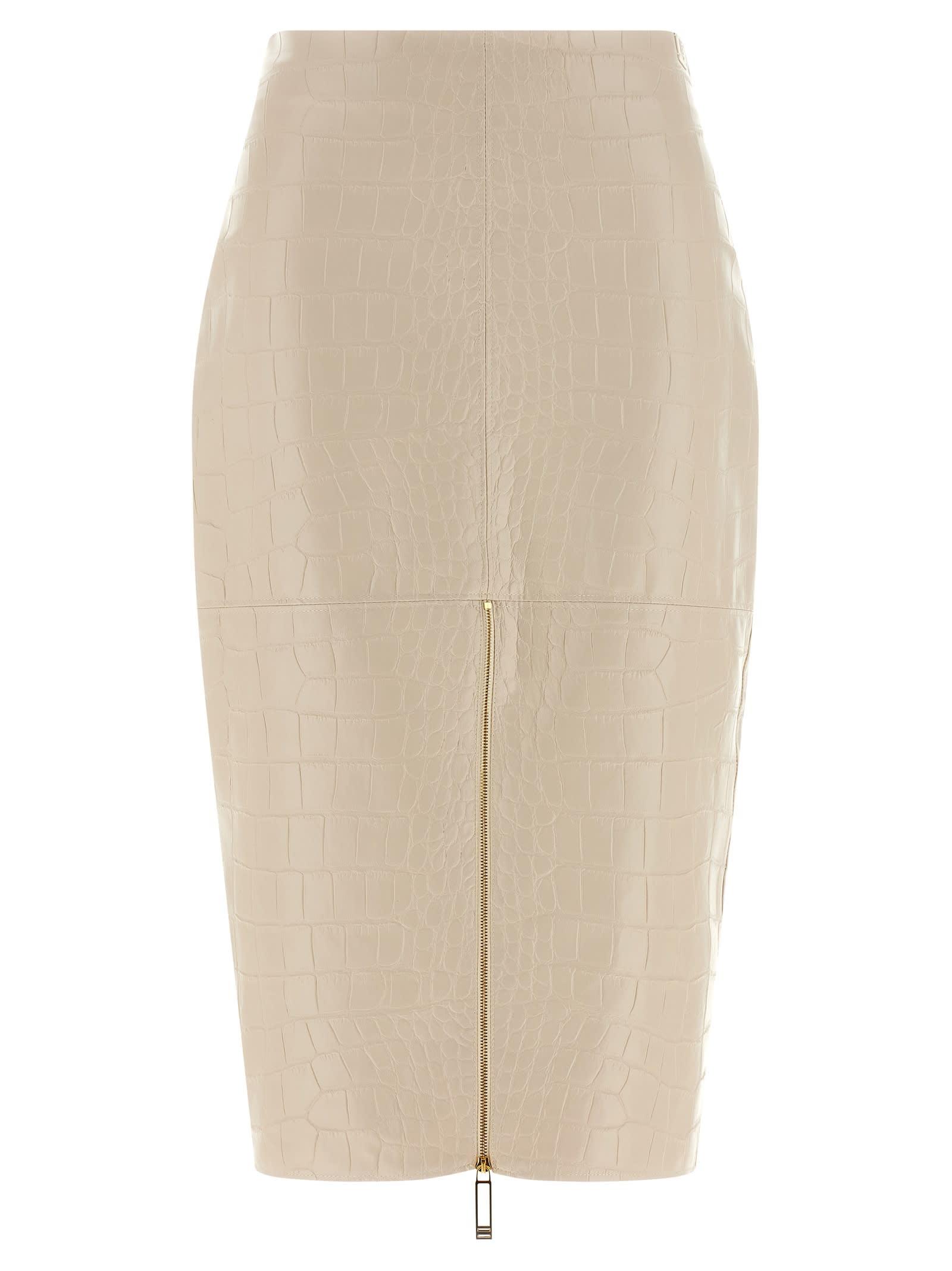 elisabetta franchi longuette skirt
