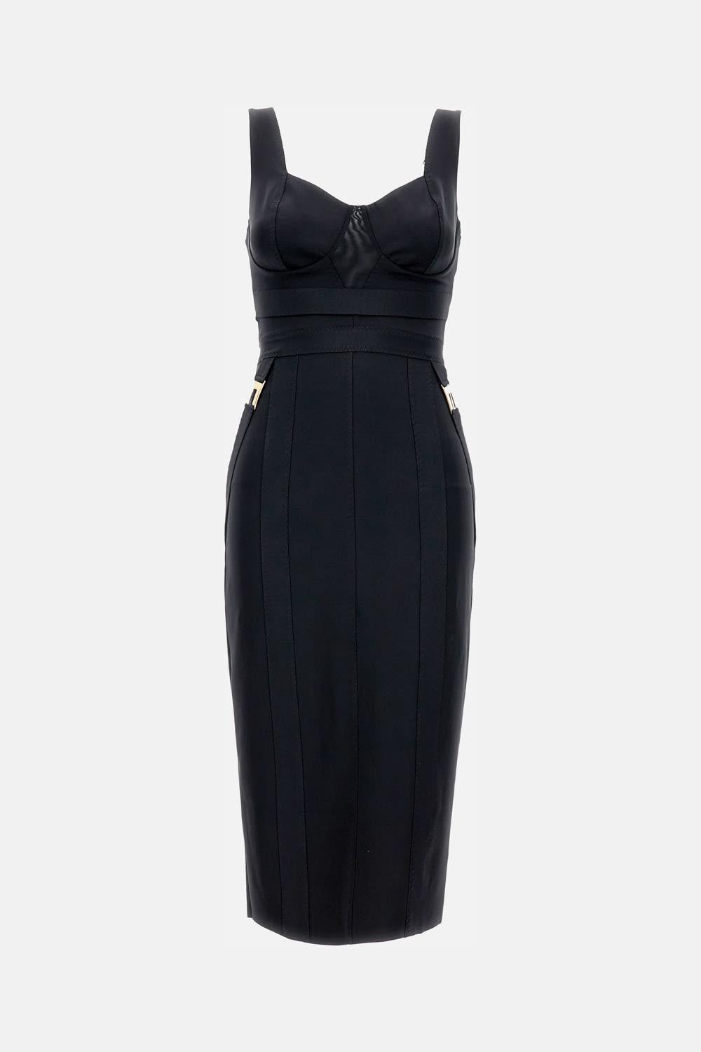 elisabetta franchi midi dress